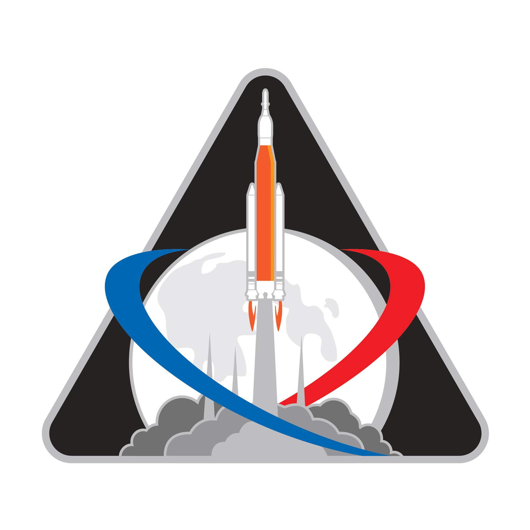 Artery8 Space NASA Artemis 1 Exploration Mission Emblem Badge Patch Premium Wall Art Canvas Print 18X24 Inch