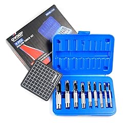 OWDEN 9 Pieces Hollow Punch Set (1/8"-1/2") with A