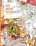 Cats Around the World: A Coloring Book by Eva Carriere
