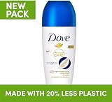 Dove Deodorant Roll On Go Fresh Original 72H 50ml Pack of 3 Women view 6