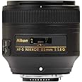 Nikon AF S NIKKOR 85mm f/1.8G Fixed Lens with Auto Focus for Nikon DSLR Cameras