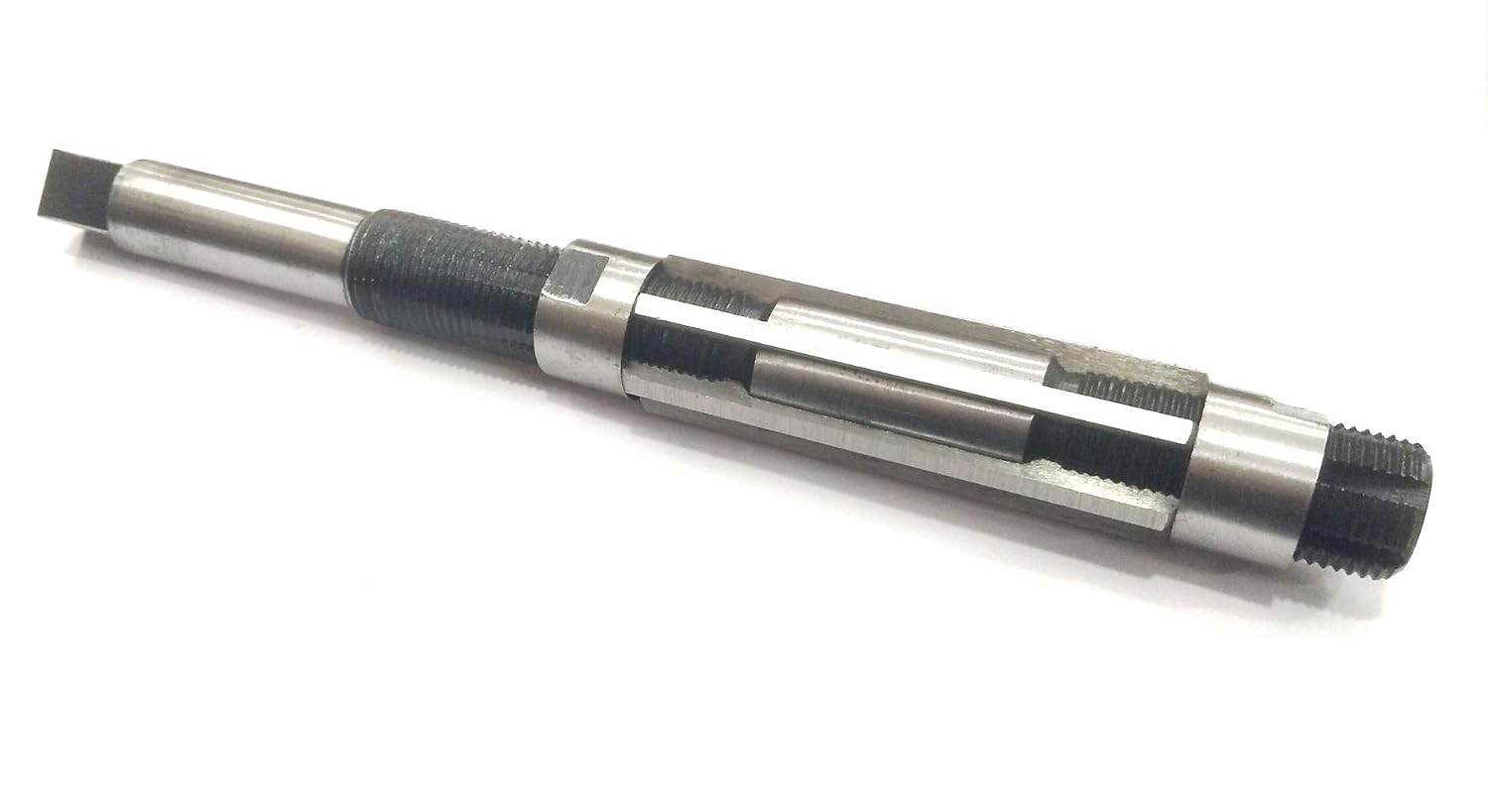 Adjustable Hand Reamer Tool - 9SiCr H14 Expanding Reamer 1 11/32in To 1 1/2in For Drilling & Lathe Work