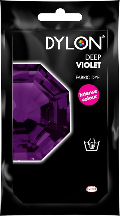 Dylon Hand Dye 50 g Deep Violet Fabric Dye Sachet