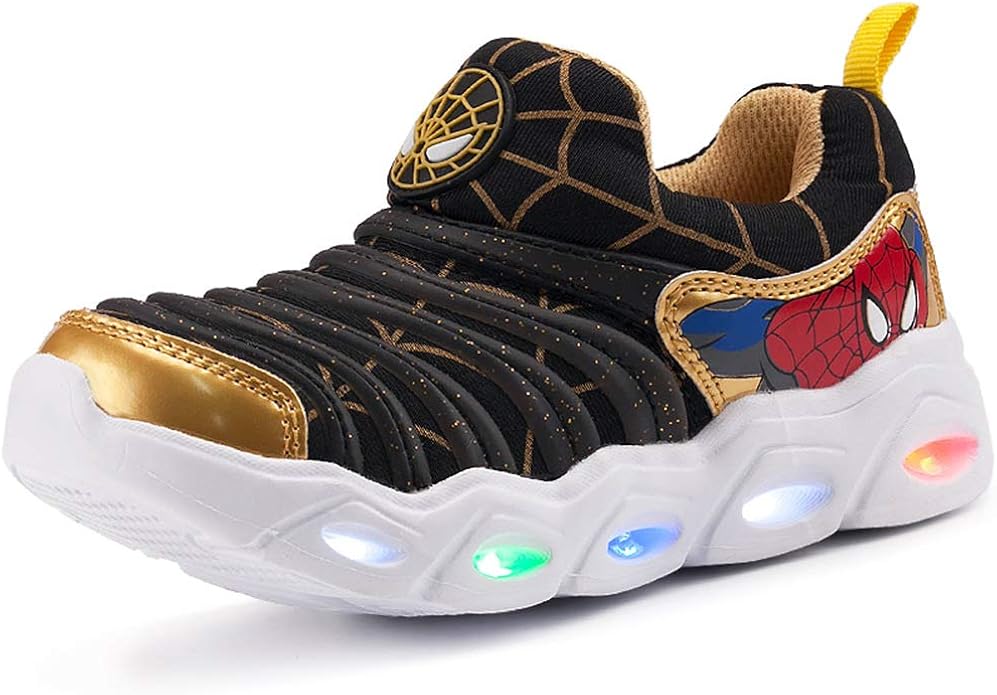 kids flashing trainers