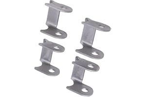 Generic 4Pcs Shock Swing Arm Weld On Mounting Bracket Kit, Steel Alloy Secure Fixation with Welding Design, for ATV Dirt Bike