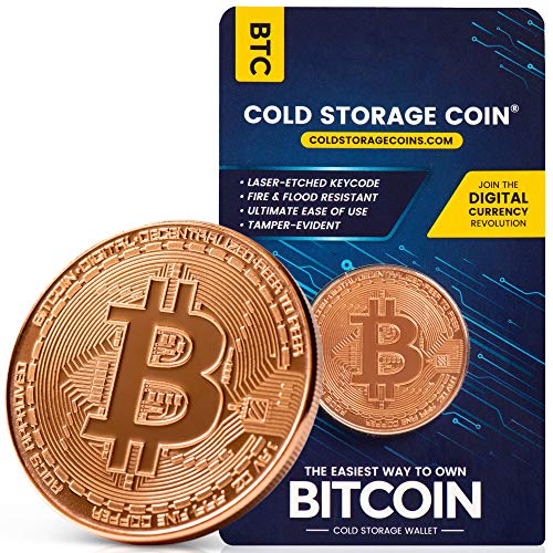 Bitcoin Cold Storage Wallet 1 Ounce 999 Pure Copper Bitcoin Coin Cryptocurrency Hardware Wallet For Securely Storing Crypto Offline Un Hackable And Fire Resistant Storage Device Pricepulse