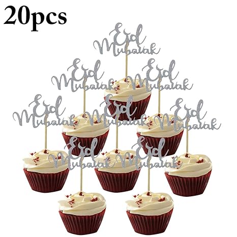 Buy Outgeek 20pcs Cupcake Topper Decorative Cupcake Picks Cake