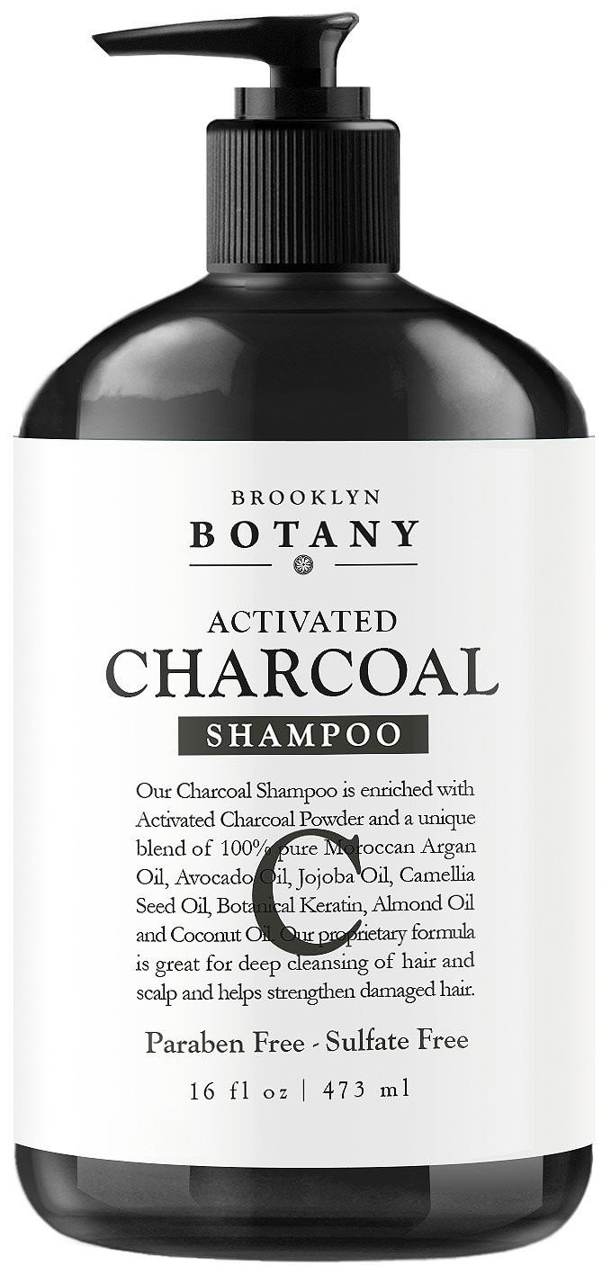Activated Charcoal Shampoo 16 fl oz Sulfate Free Volumizing