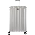 DELSEY PARIS Titanium Hardside Expandable Luggage with Spinner Wheels Checked Luggage, Silver, Checked-Large 29 Inch