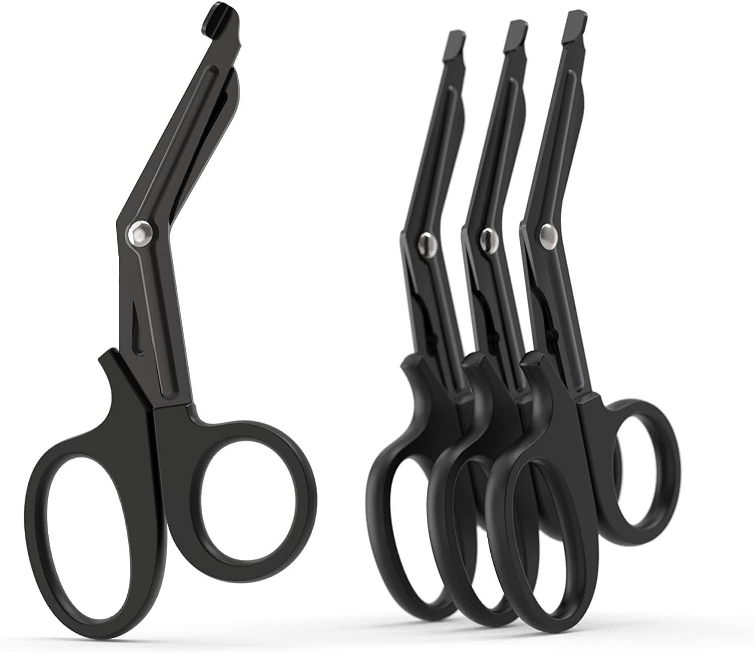 IMKRC 7.5’’ Trauma Shears, Medical Shears, EMT Scissors for Nurses, Doctors, and Medical Students (Pack of 4)
