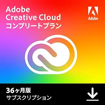 Amazon Co Jp Adobe Creative Cloud コンプリート 36か月版 Windows Mac対応 オンラインコード版 Amazon Co Jp限定 ソフトウェア