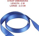 Master Lock Strap with Buckle and S Hook 2m x 25mm Pack of 2 view 5