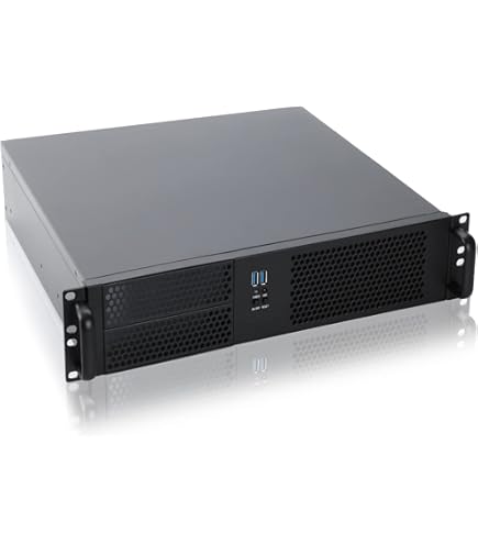 Amazon.com: Circotech RM-2270 2U Black Rackmount Case for