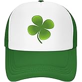 St Patricks Day Hat Unisex Shamrock Trucker Hat Adjustable Baseball Cap St Patricks Day Accessories