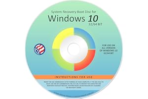 Reinstall DVD For Windows 10 All Versions 32/64 bit. Recover, Restore, Repair Boot Disc, and Install to Factory Default will 