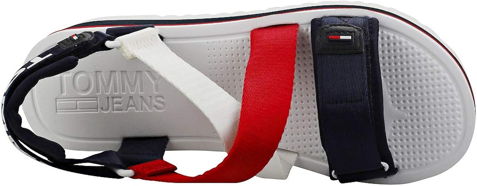 tommy jeans neoprene platform sandal