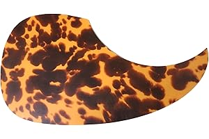 MUSICIAN OUTFITTERS Acoustic Guitar Dreadnaught Martin Style Pickguard Self Adhesive Tortoise Shell (Spotted)