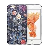 iPhone 6 6S Hard Back Cover ycmcover Snap On Cute Stars World Galaxy Slim Fit Shell Case for iPhone 6 / 6S 4.7inch(solar system)