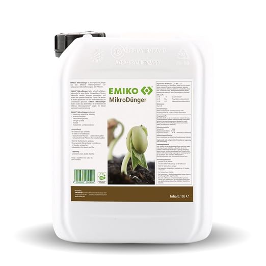 EMIKO® Micro abono, 10 L: Amazon.es: Jardín