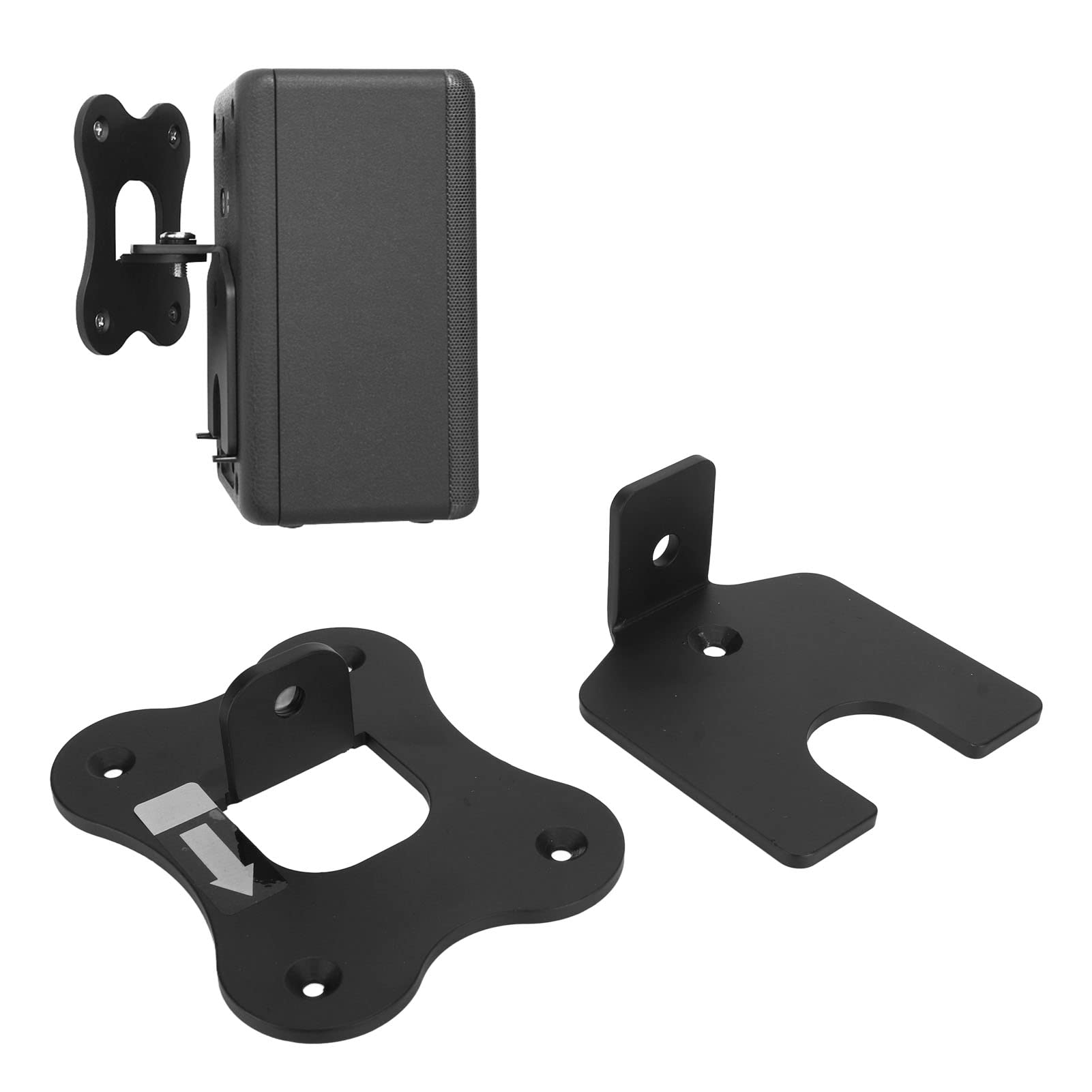 Wall Mount for Sony SA-RS3S, Metal Wireless Speaker Heavy Duty Wall Bracket Mounting Holder for Sony SA-RS3S