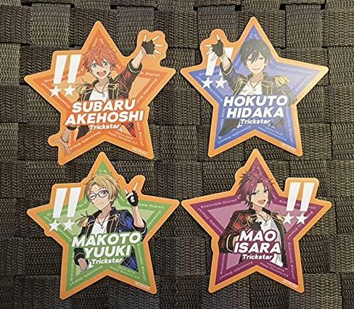Amazon あんスタ Trickstar ステッカー 4点セット アイドル 芸能人グッズ 通販