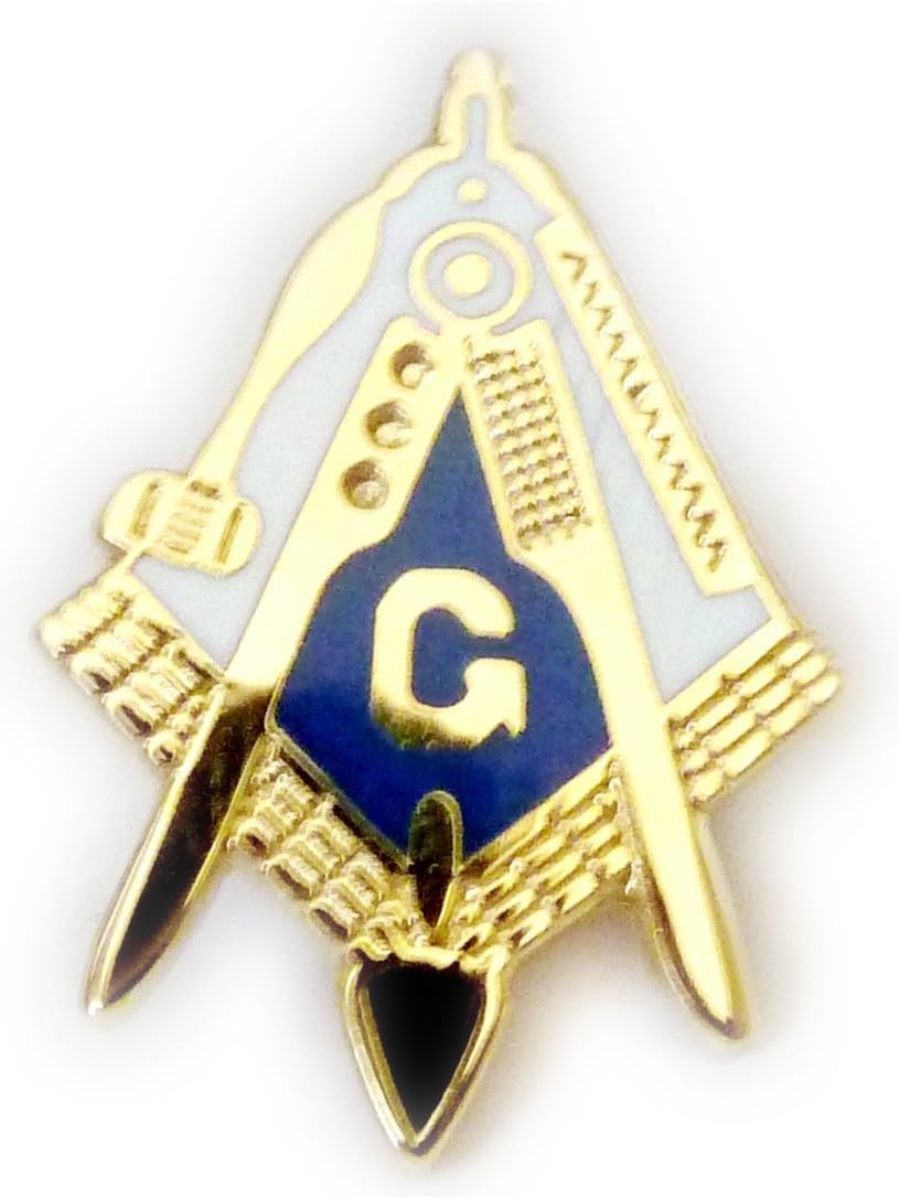 Freemason CollectiblesWorking Tools Trowel Gavel Master Masonry Masonic Freemason Hat Tie Tack Lapel Pin