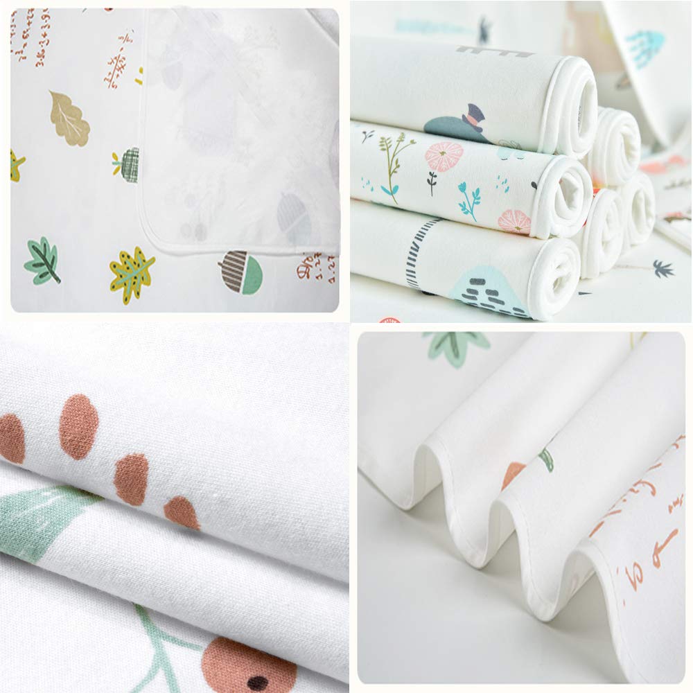 Waterproof Bed Pad Washable & Reusable Underpads 31"x40" Large Toddler Mattress Protector Incontinence Pad Sheet Cover Underpads for Kids Adults and Pets Potty Training Mat Cotton (Squirrel): Home & Kitchen