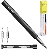 HOTO 5 in 1 Multitool Mini Screwdriver Set, Lightweight Pocket Screwdriver for Eyeglasses & Electronics, Magnetic Bits, Compa