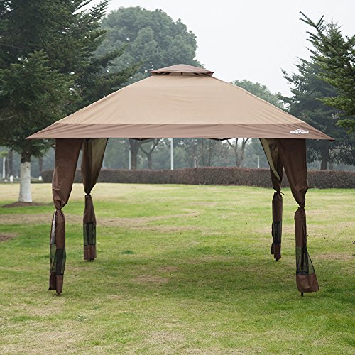 Suntime 12′ x 12′ Outdoor Gazebo Canopy Party Wedding Tent with Removable Walls