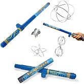 Tsiodot Magic Blue STEM Static Flying Stick 10 Suspension Shapes for Kids | STEM learning toy, static magic suspension play, 10 flying shapes, ideal birthday gift, great for class home kids party fun
