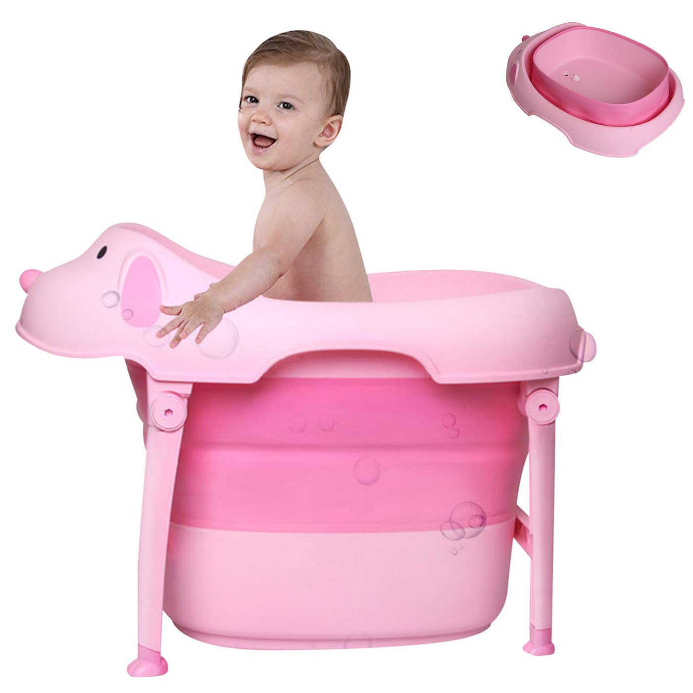 newborn folding bathtub