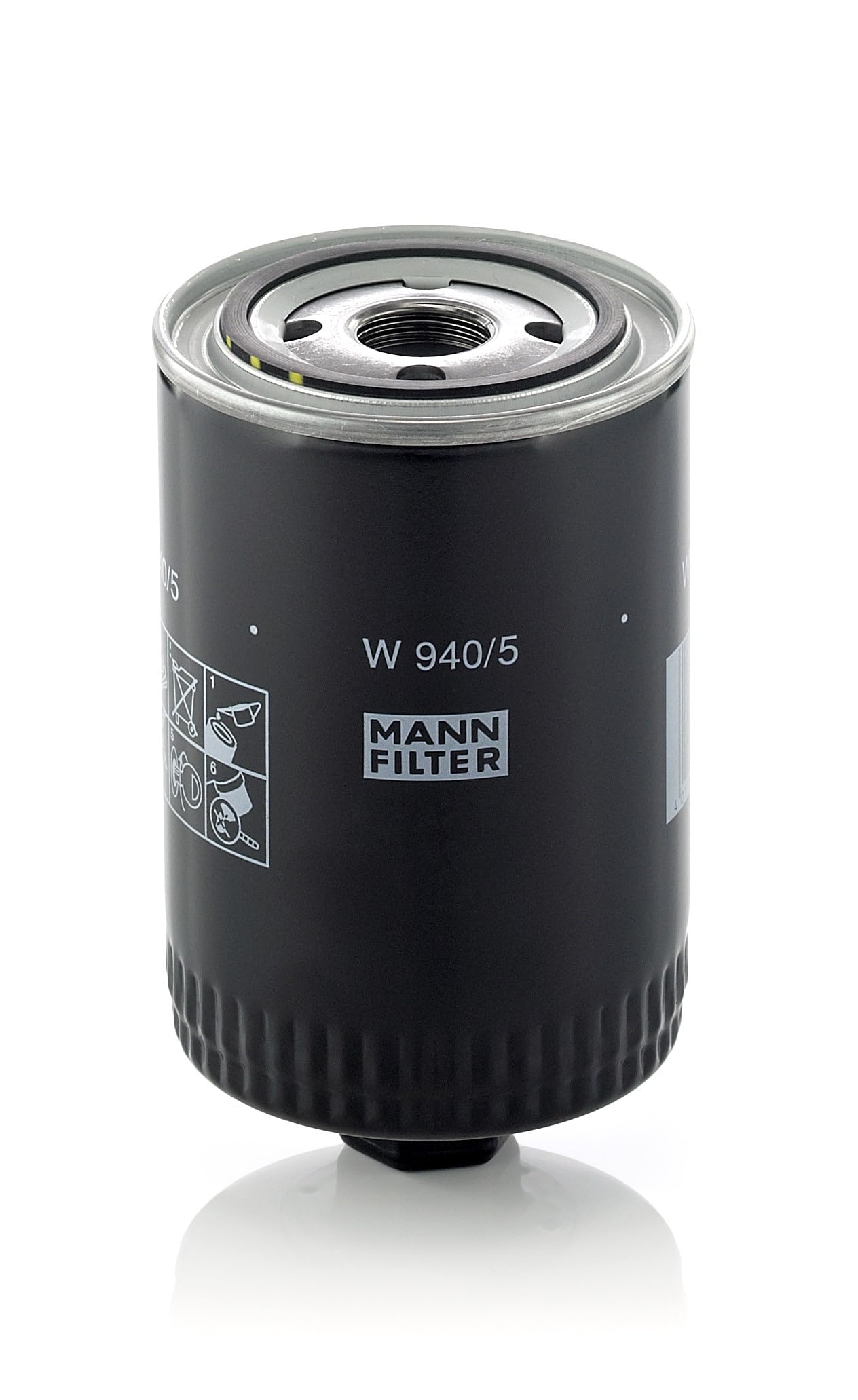 MANN-FILTER W 940/5 Oil Filter - for Off-Highway Applications