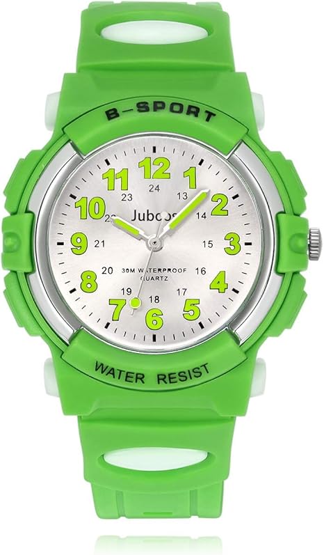 Relojes Niños, Reloj de Pulsera para Niños y Niñas Impermeable Reloj Deportivo de Cuarzo
