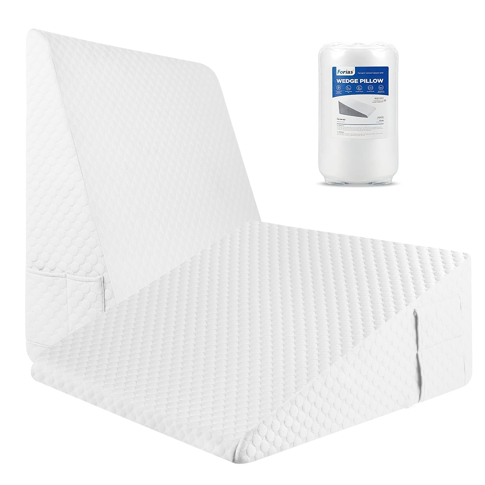 Forias Wedge Pillow for Sleeping,10