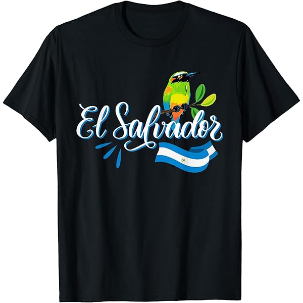 Amazon.com: El Salvador Torogoz, el Salvador T-Shirt : Clothing
