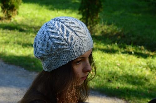Amazon Com Womens Knit Hat Light Grey Womens Winter Hat Handmade Teen Hat Winter Accessories Gift Teen Girl Beanie Winter Adult Beanie Hat Handmade