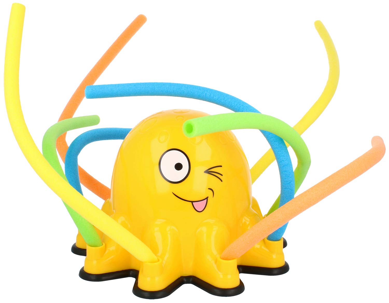 COM-FOUR® water sprinklers for children - octopus sprinklers for great water fun in the garden - colorful lawn sprinkler [color selection varies] (01 piece - octopus)