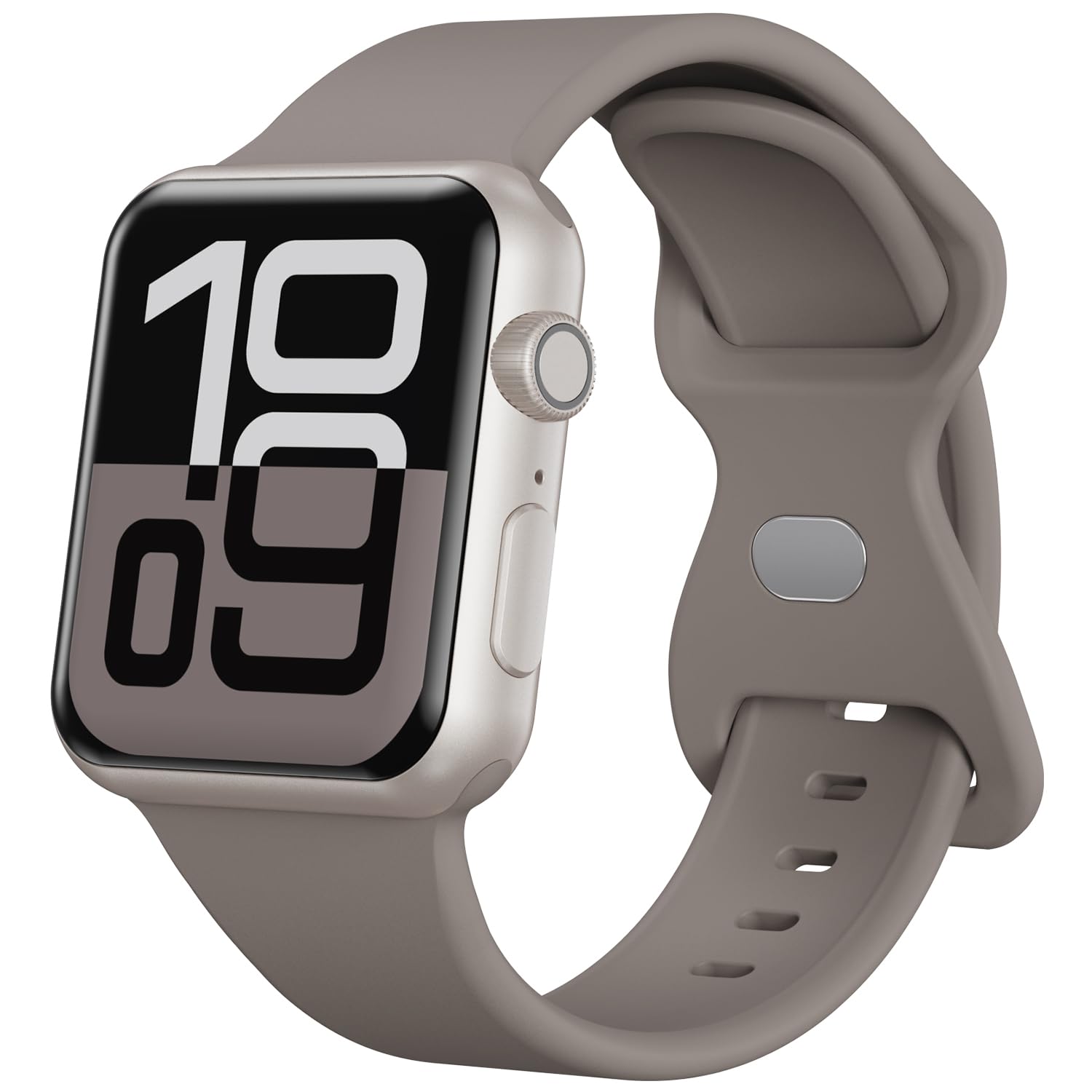 Photo 1 of ?Sport Silicone Bands? Compatible with Apple Watch Series 10 9 8 7 6 5 4 3 2 1 Ultra SE, Soft Waterproof Strap for iwatch Apple Watch Band for Women/Men 49mm 46mm 45mm 44mm 42mm 41mm 40mm 38mm