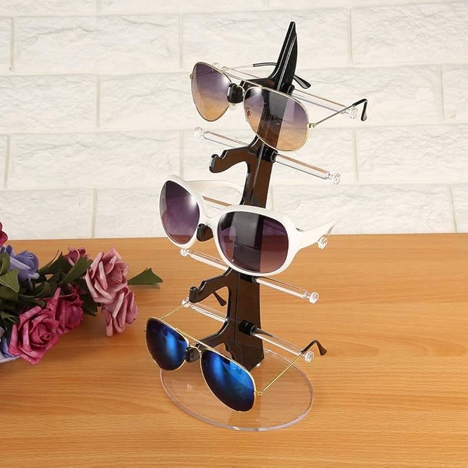 Eyeglasses Accessory Eyeglasses Stand, 5 Pairs Eyeglasses Display
