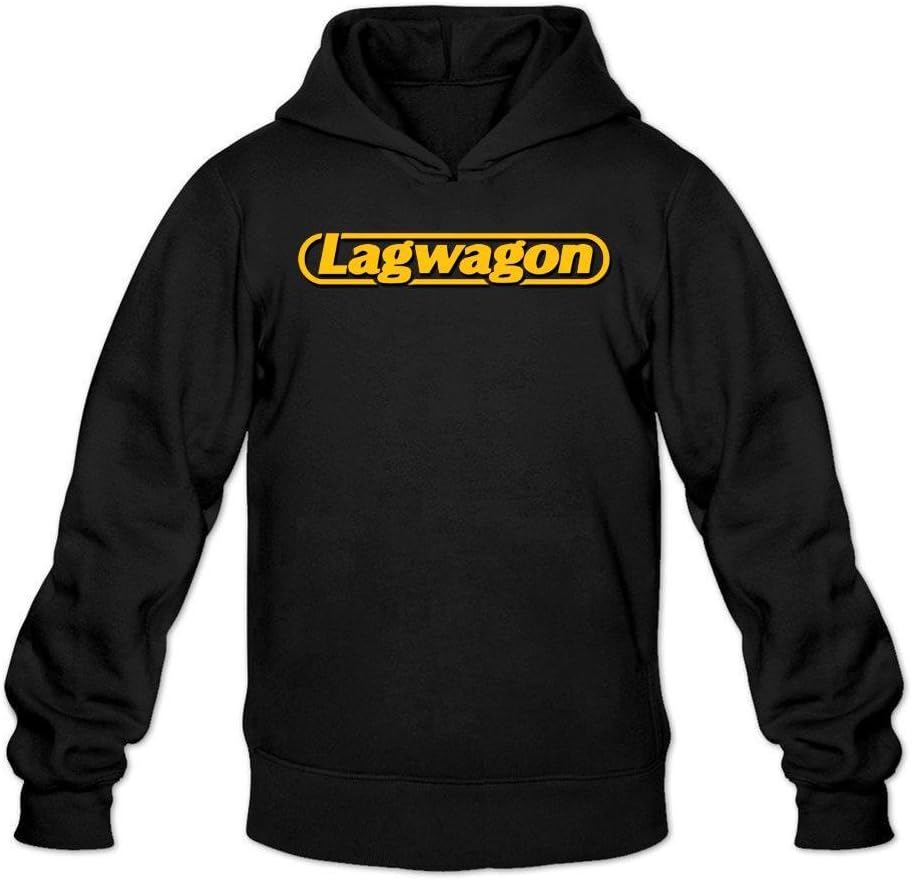 Nesoul Men's Lagwagon Band Hoodie Black XL