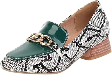 chaussure motif serpent