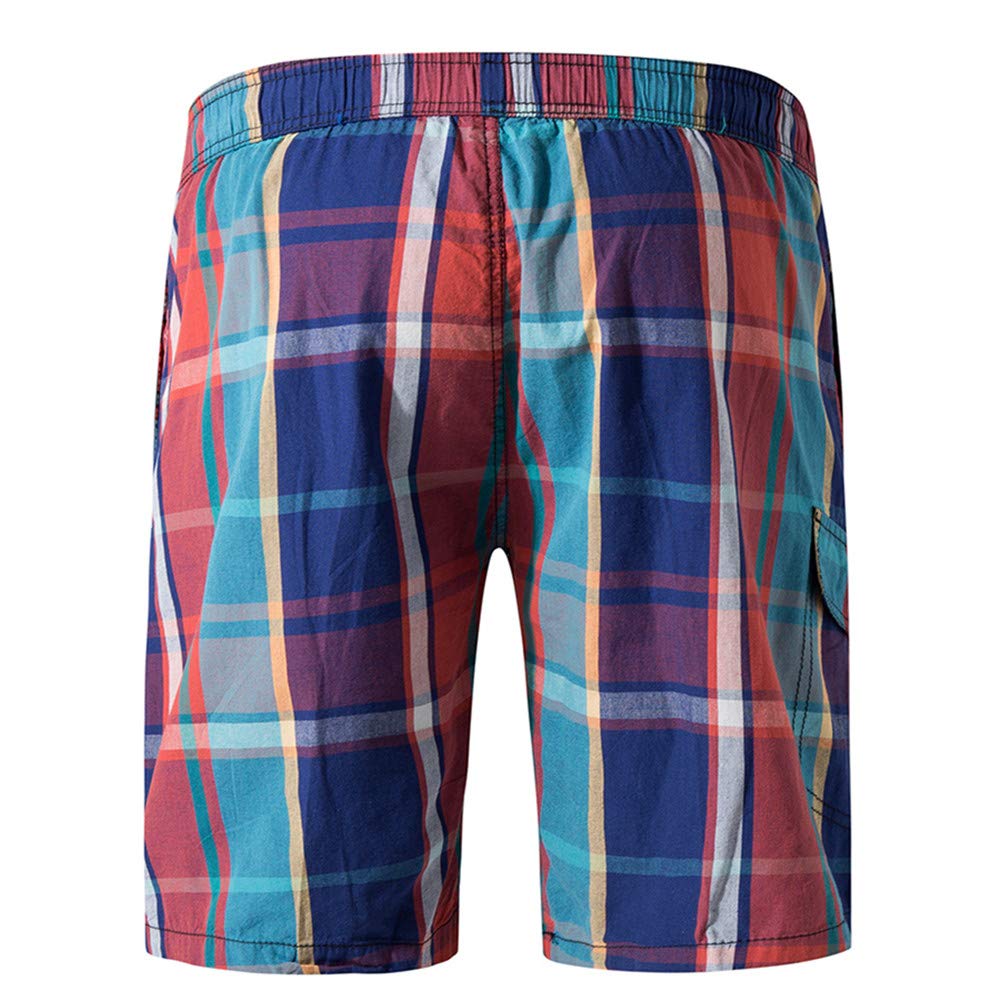 Men\'s Swim Trunks Board Shorts Cotton Print Swim Shorts Beach Shorts Casual Loose Home Leisure Pants