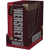 HERSHEY'S SPECIAL DARK Chocolate Candy Bars, Halloween Candy, Giant (Pack of 12)