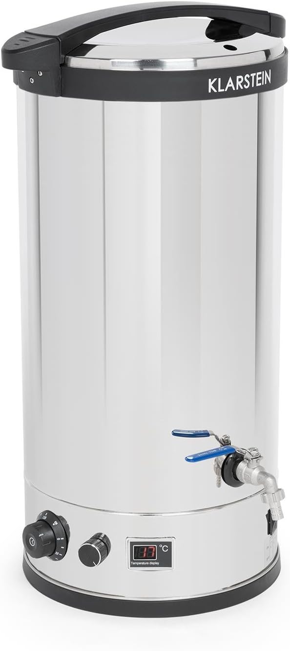 MACHINE A BIERE KLARSTEIN BRASSEUR CUVE MACERATION 30L 2585W DOUBLE