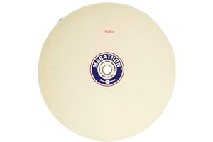 MARATHON 100% WOOL FROM AUSTRALIA BEST FELT USA BFC Marathon 8" Felt Polishing Wheel, 3/4" Thick, 5/8" Arbor Hole, Hard Density
