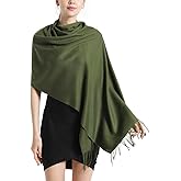 Pashmina Scarf and Shawl - Soft Women Pashminas Wrap for Wedding Evening Party dresses