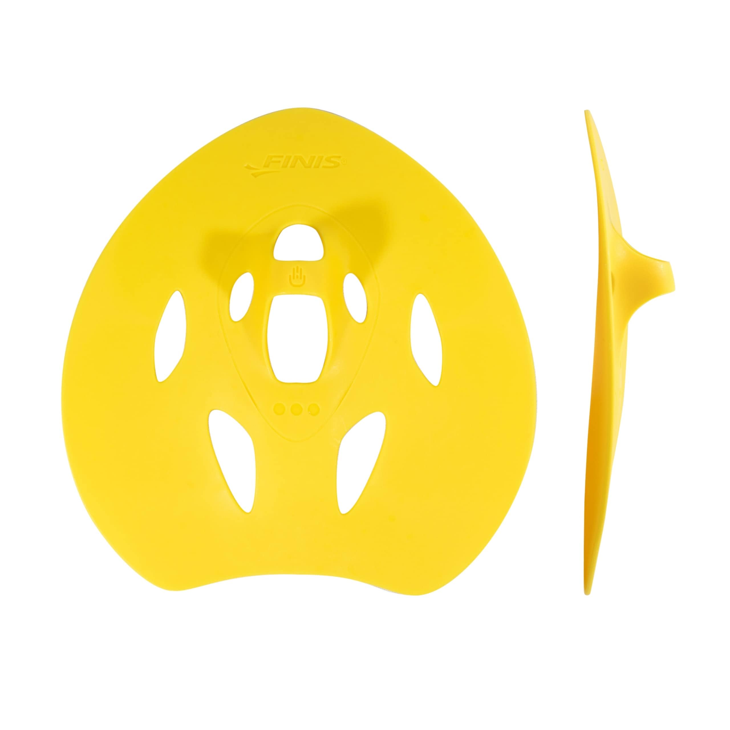 Photo 1 of FINIS Manta Swim Training Paddles - Strapless Design for Stroke Technique - Floating Hand Paddles - Build Strength - Medium