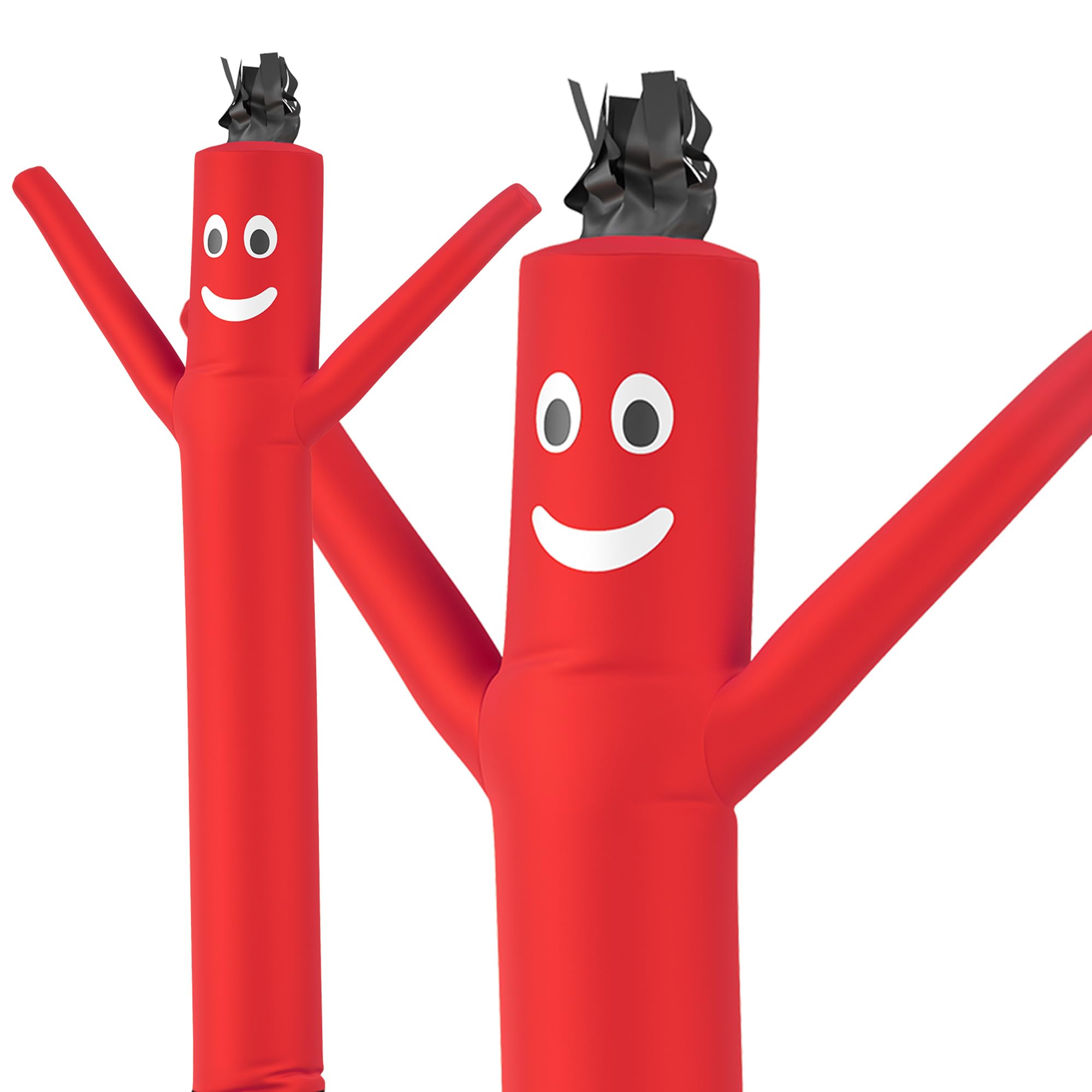 Photo 1 of LookOurWay Air Dancers Wacky Waving Inflatable Tube Man Attachment - 6 Feet Tall Advertising Air Dancer Waving Man Inflatable Tube Guy - Blower Not Included - Red