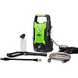 Greenworks 1600 PSI (1.2 GPM) Electric Pressure Washer (Ultra Compact / Lightweight / 20 FT Hose / 35 FT Power Cord) Great Fo