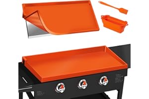 DWNKOVE Silicone Griddle Cover for Blackstone 28 Inch Full Wrap-Around Protection, Heavy-Duty Food Grade Silicone Griddle Mat, All Season Cooking Surface Protective Grill Mat with accessories, 2024 Newest